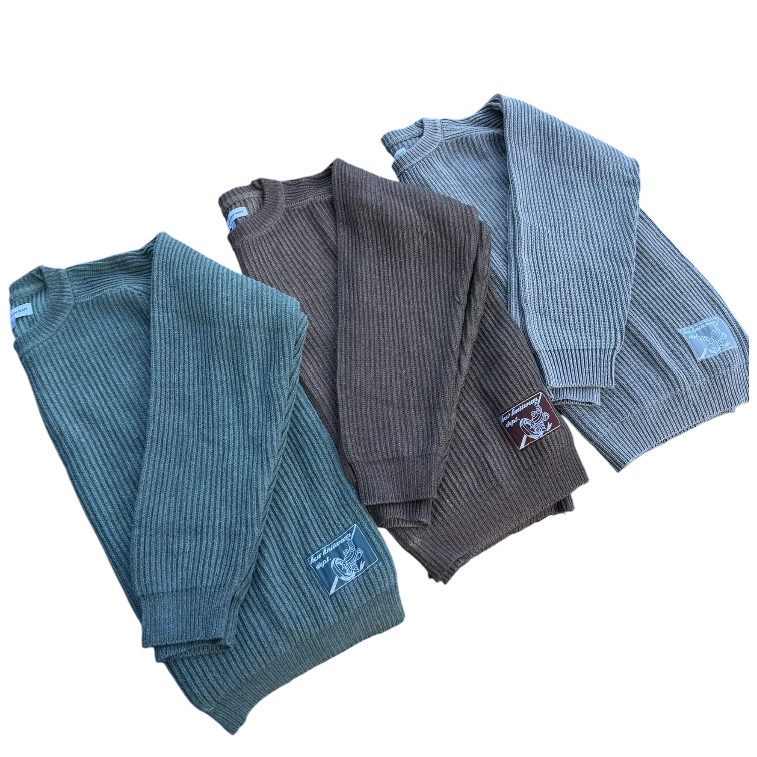 FISHERMAN KNIT (GREY) - Image 5
