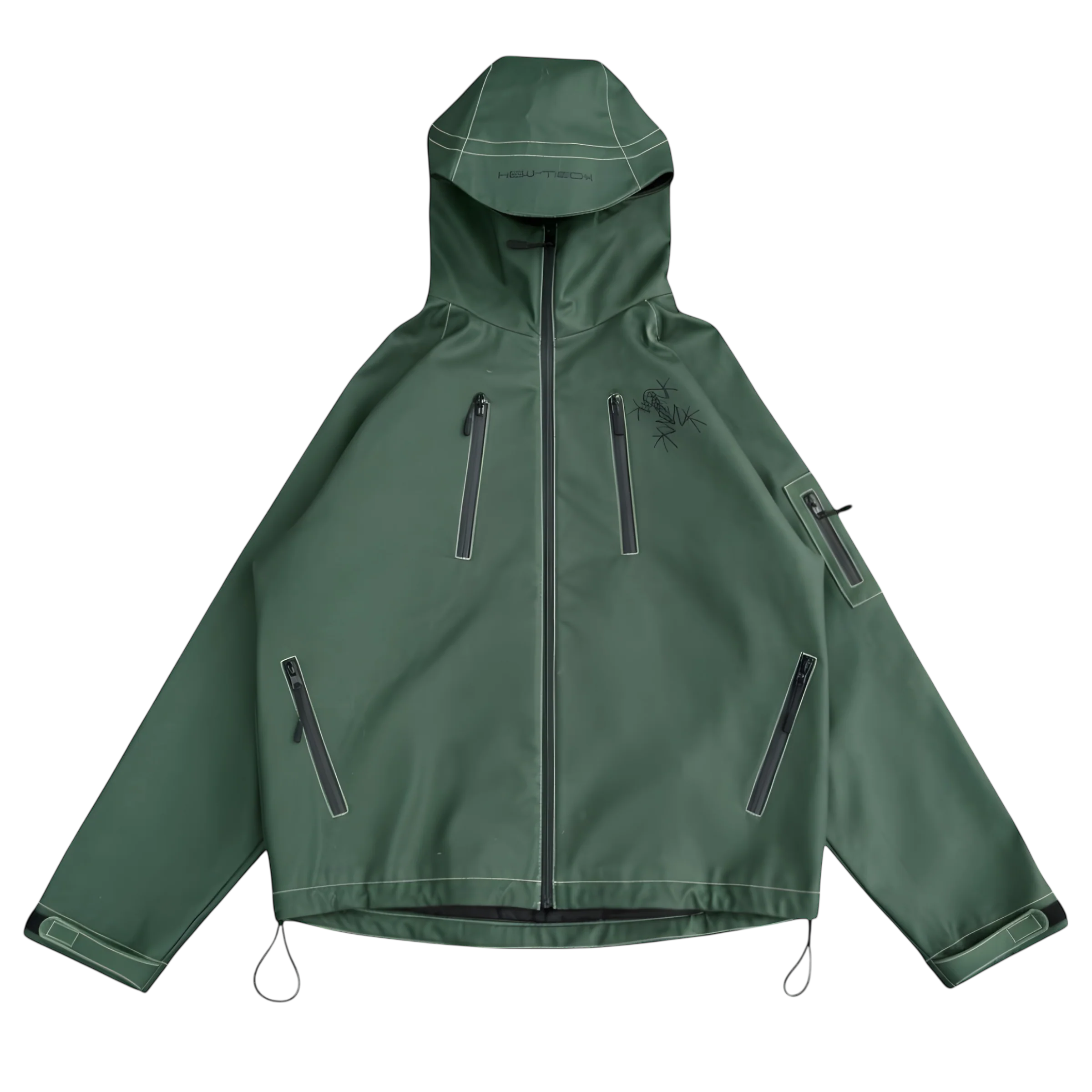 HEAT REACTIVE SKI JACKET (RACING GREEN)
