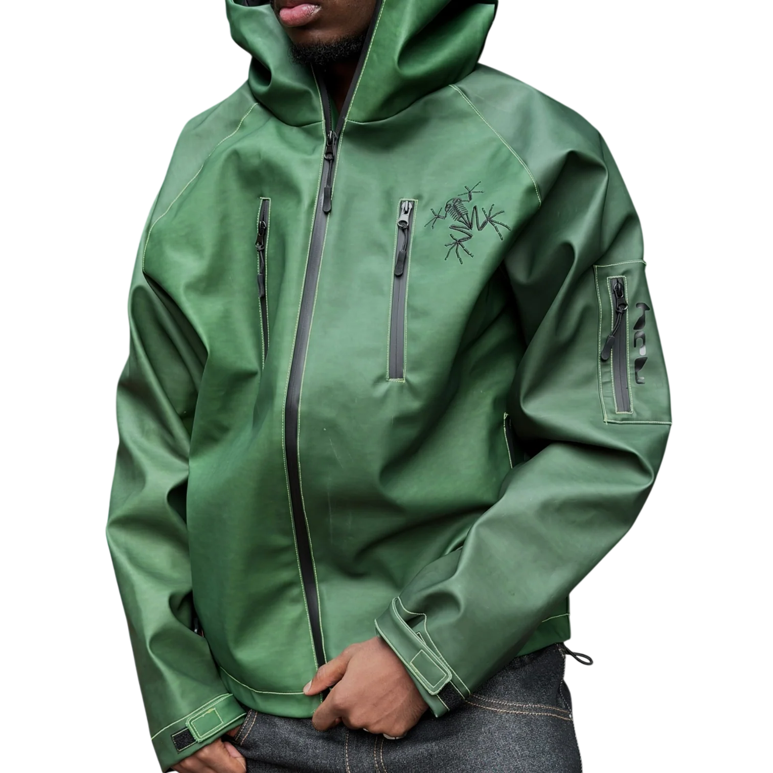 HEAT REACTIVE SKI JACKET (RACING GREEN) - Image 2