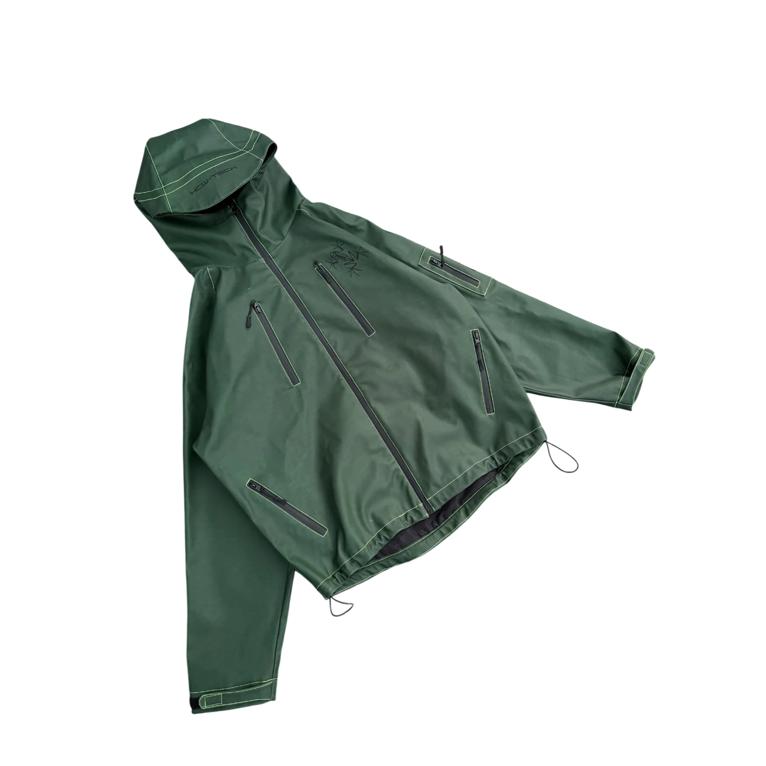 HEAT REACTIVE SKI JACKET (RACING GREEN) - Image 5