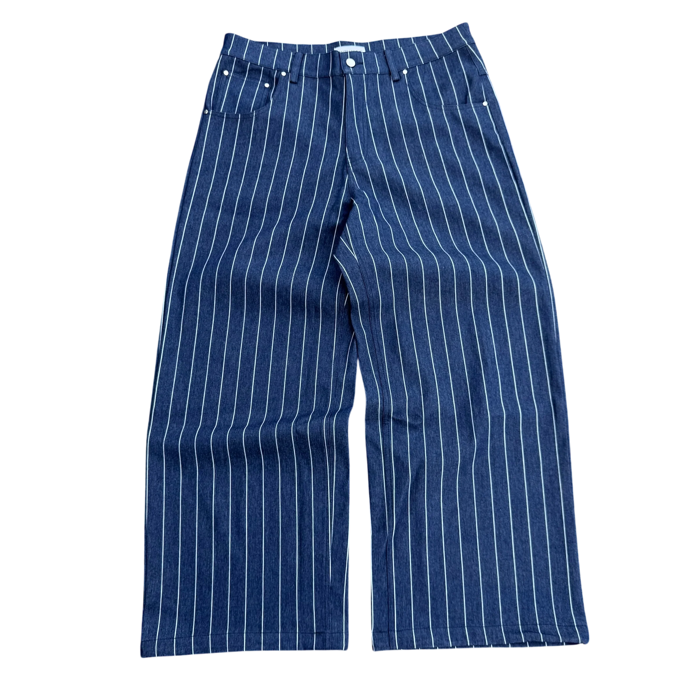 PIN STRIPE DENIM