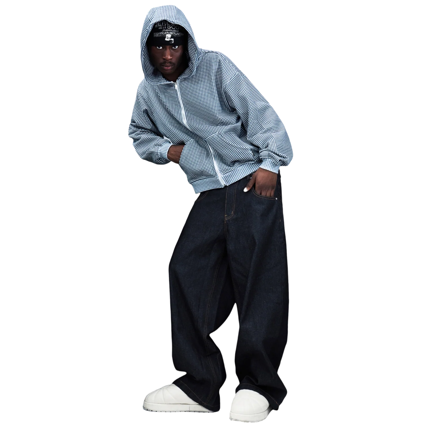PLAID HOODIE - Image 2