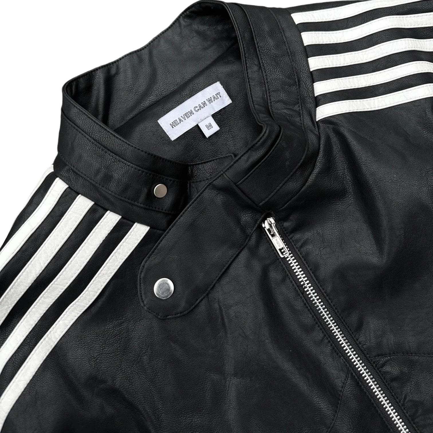 RACING JACKET (BLACK/WHITE) - Image 3
