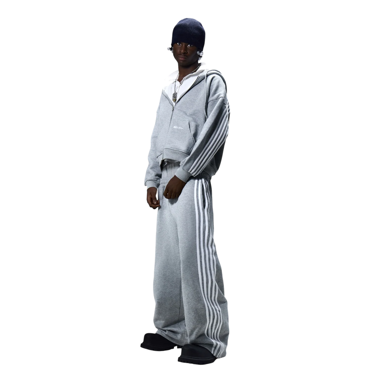 V2 SPIKE BOTTOMS (GREY/WHITE) - Image 8