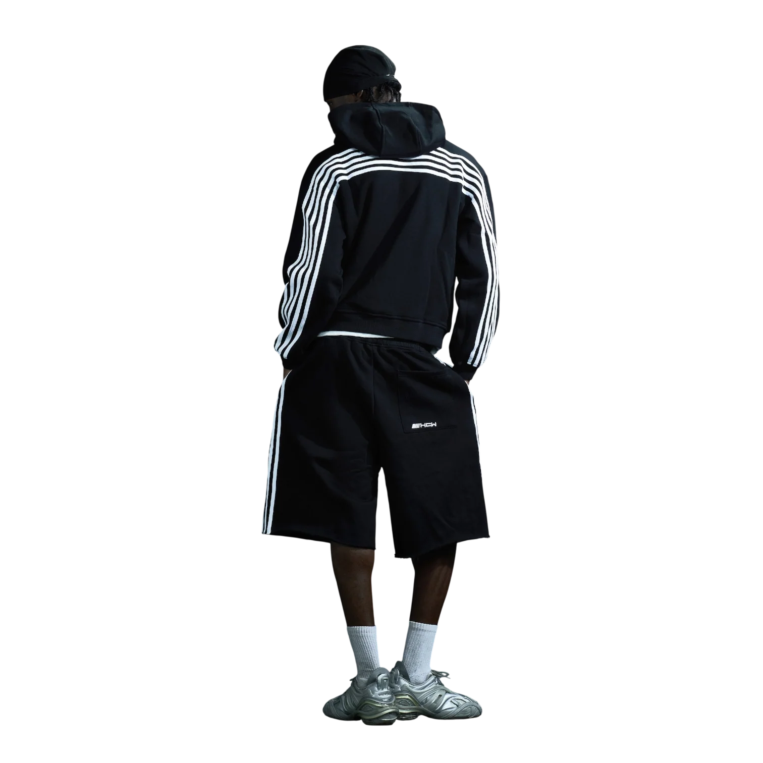 SPIKE HOODIE (BLACK) - Image 7