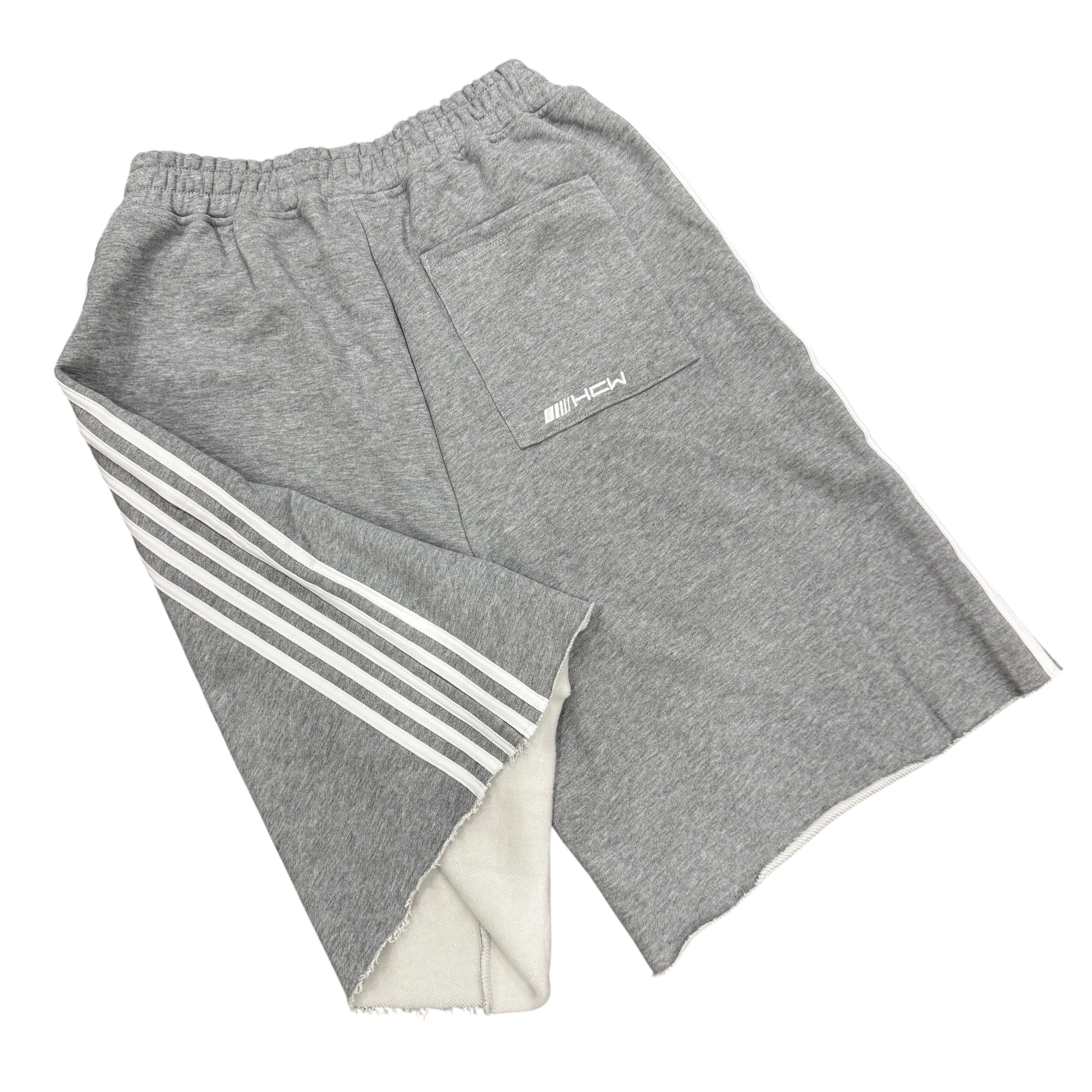 SPIKE SHORTS (GREY/WHITE) - Image 4