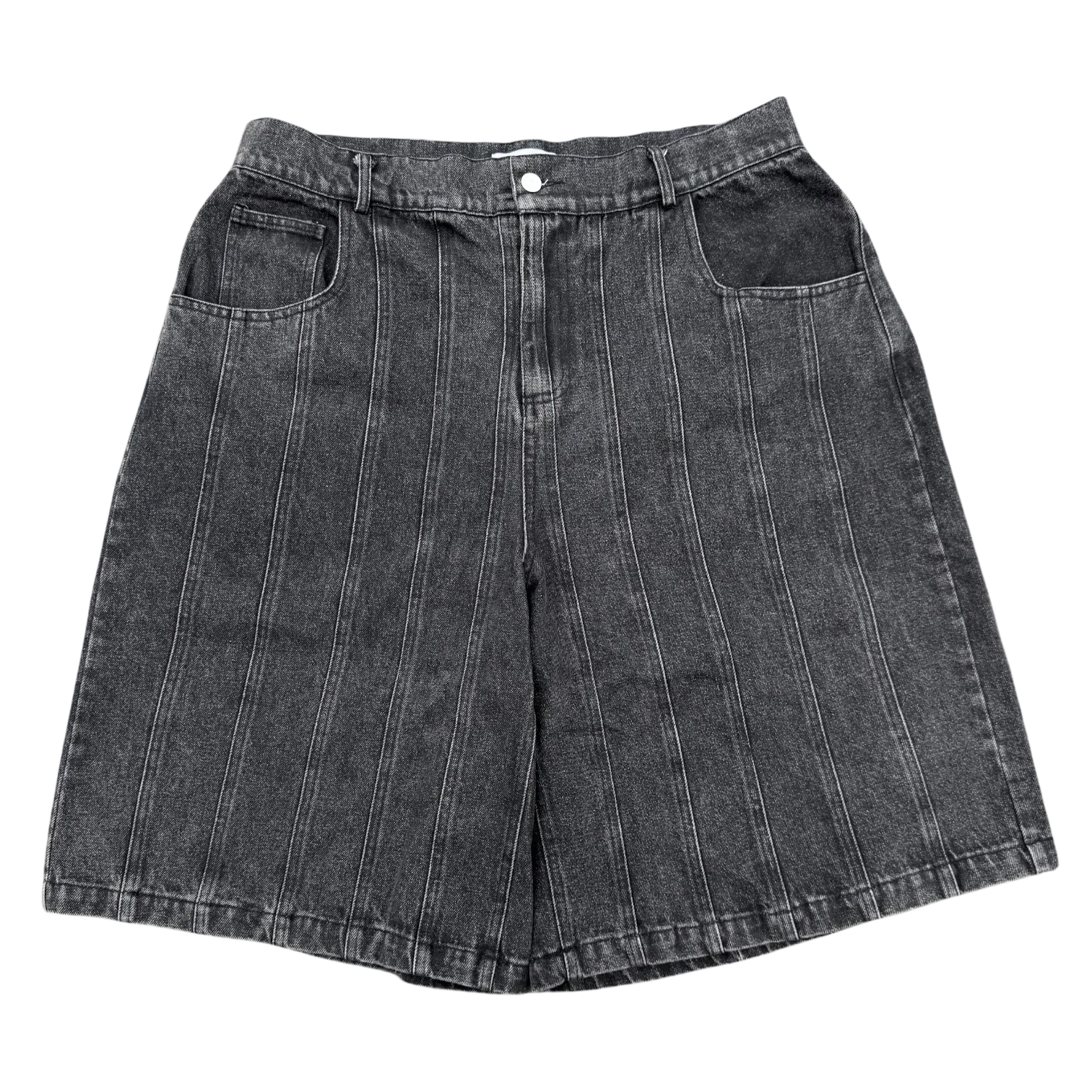 STONE WASH SHORTS