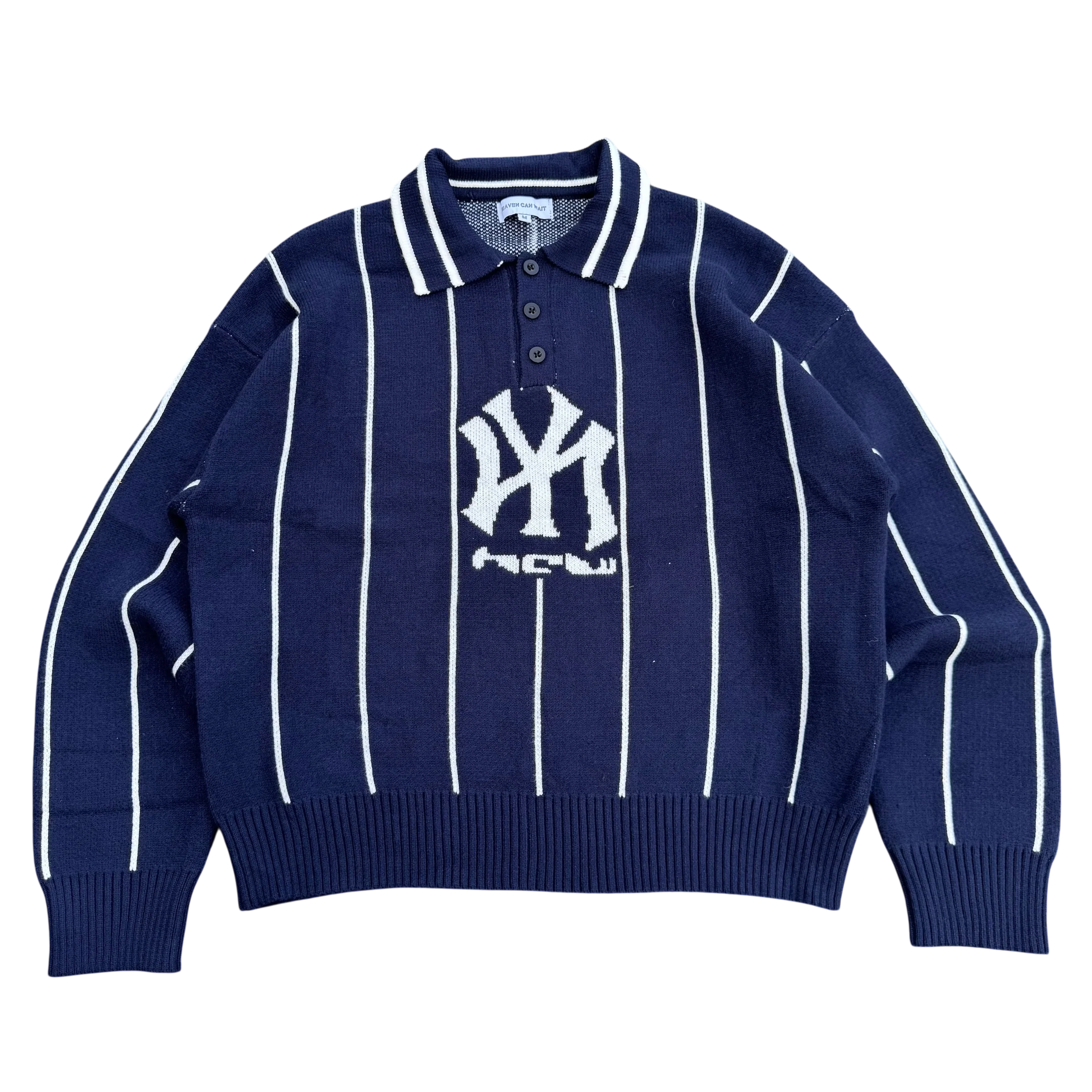STRIPED KNIT POLO