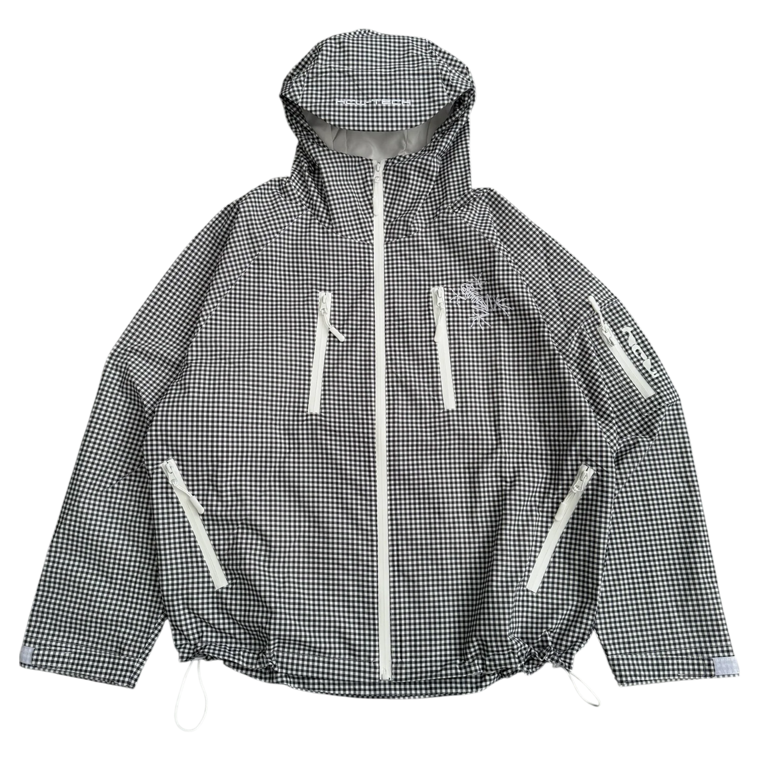 TECH JACKET (BLACK PLAID) - Image 3