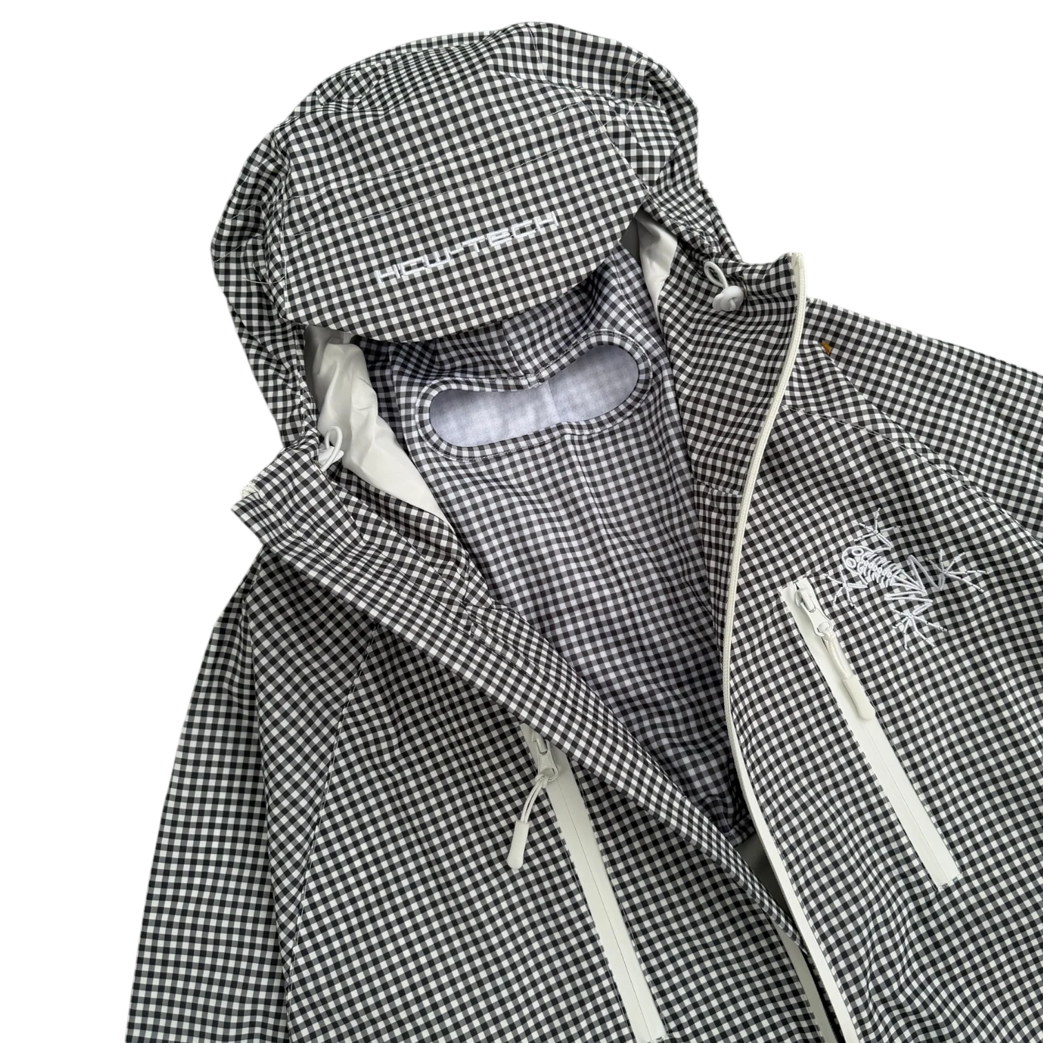 TECH JACKET (BLACK PLAID) - Image 5