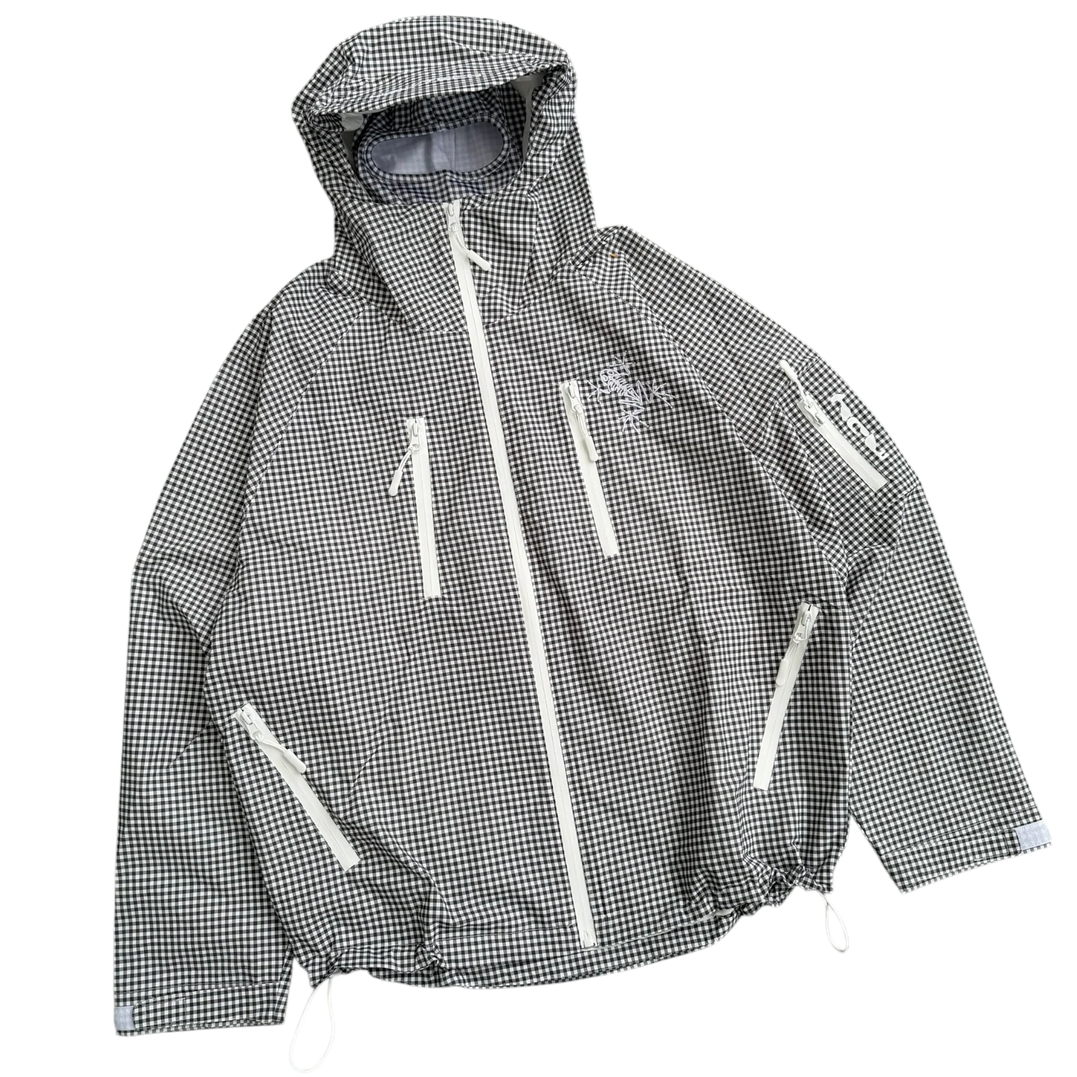 TECH JACKET (BLACK PLAID) - Image 7