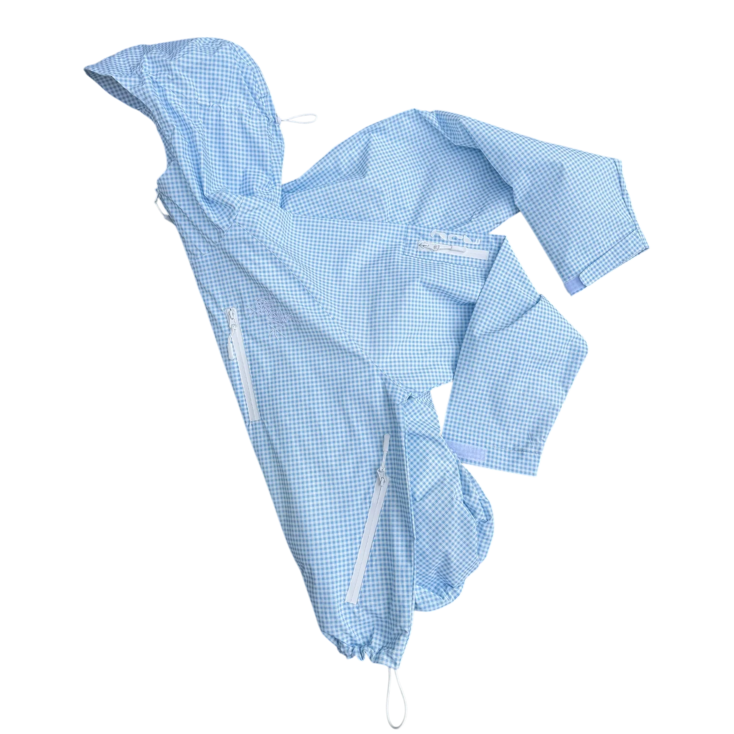 TECH JACKET (BLUE PLAID) - Image 13