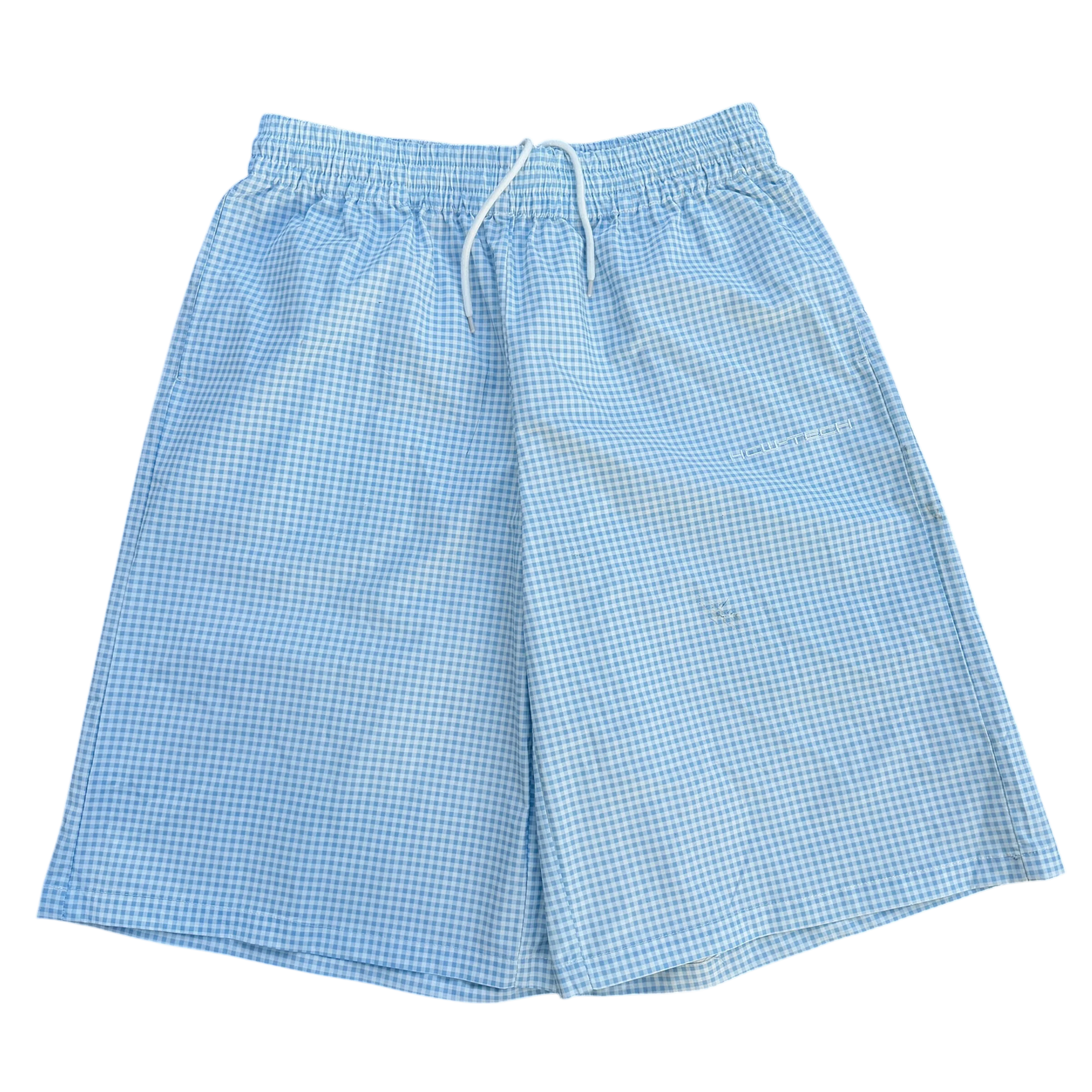TECH SHORTS (BLUE PLAID)