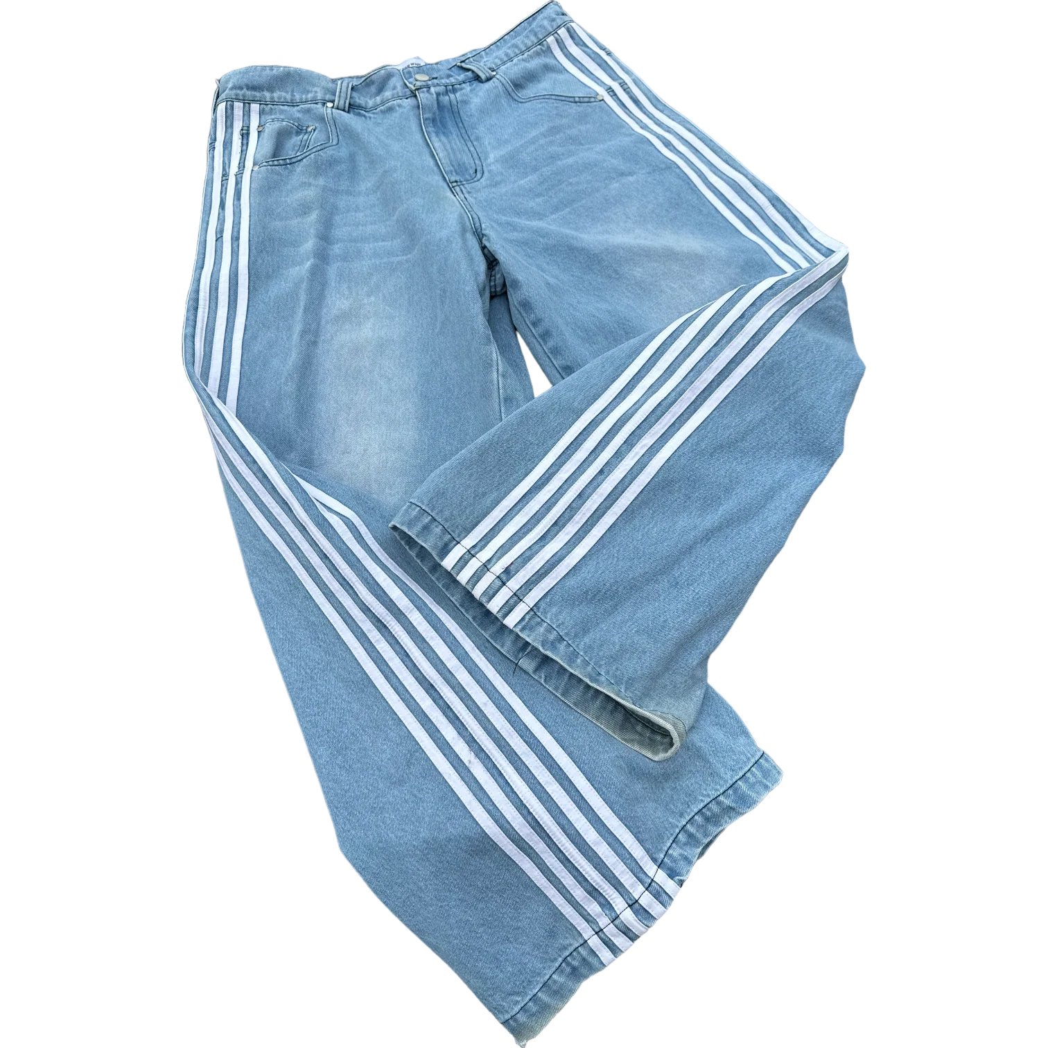 V2 TRACK JEANS (BLUE) - Image 3