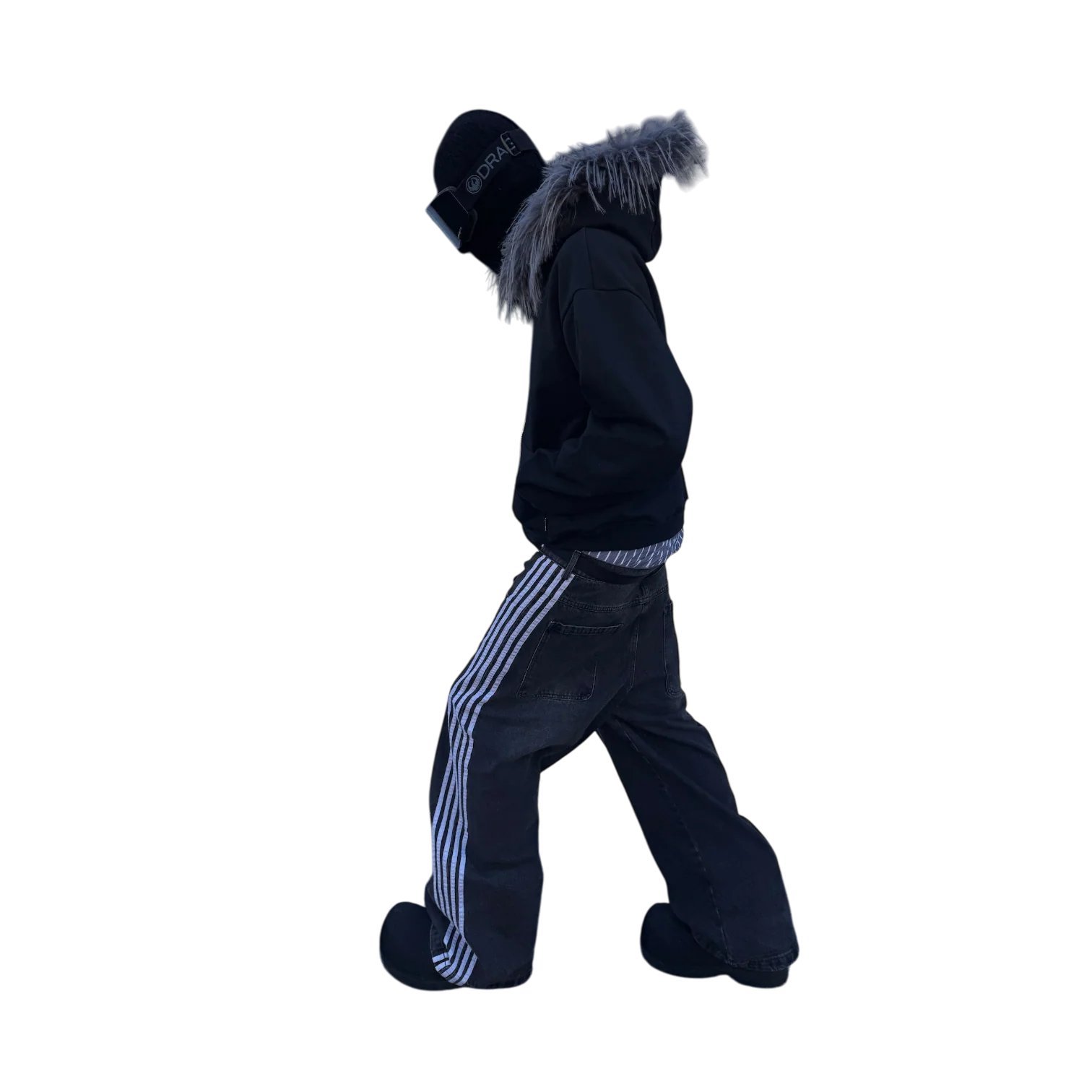 TRACK JEANS (GREY) - Image 10