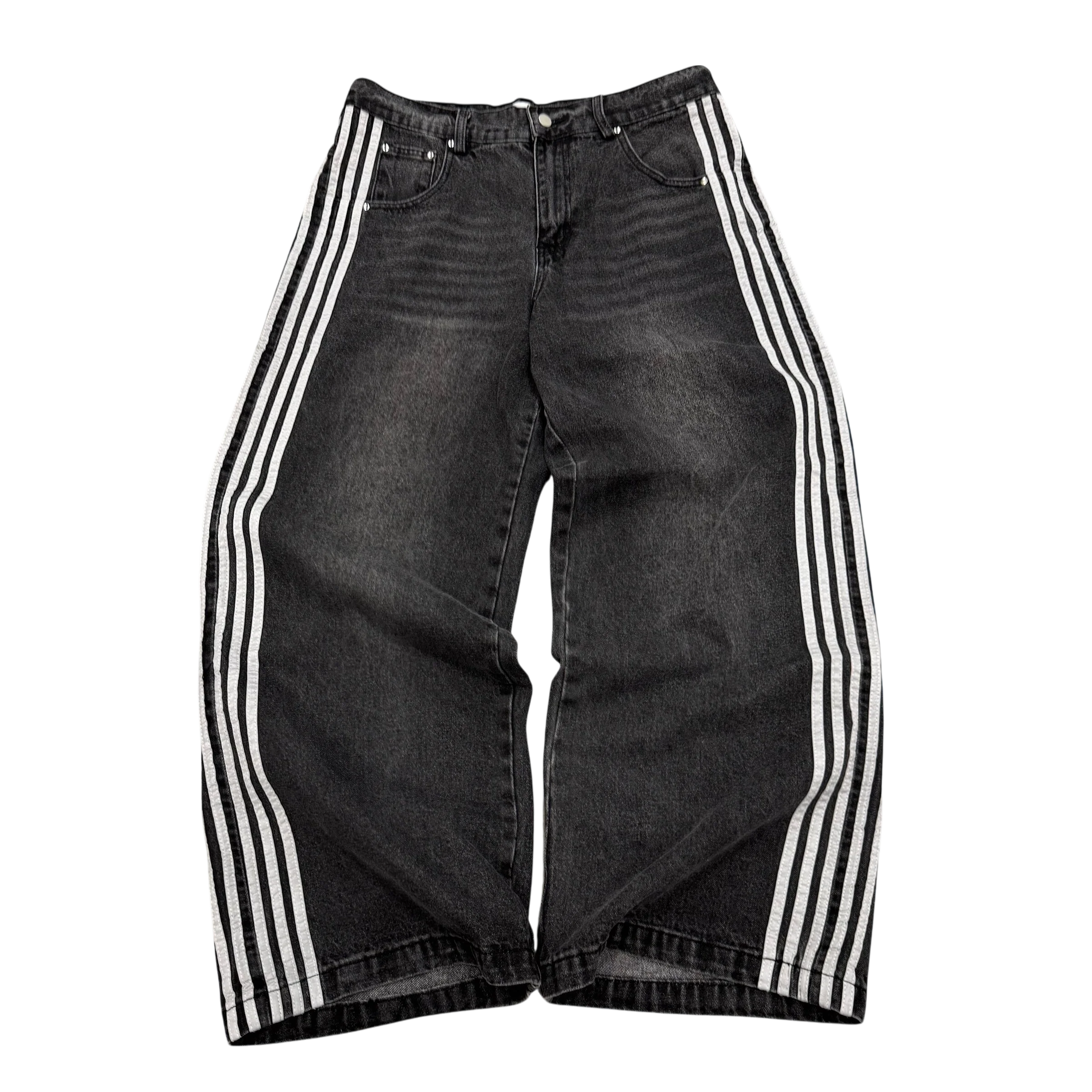 TRACK JEANS (GREY) - Image 6