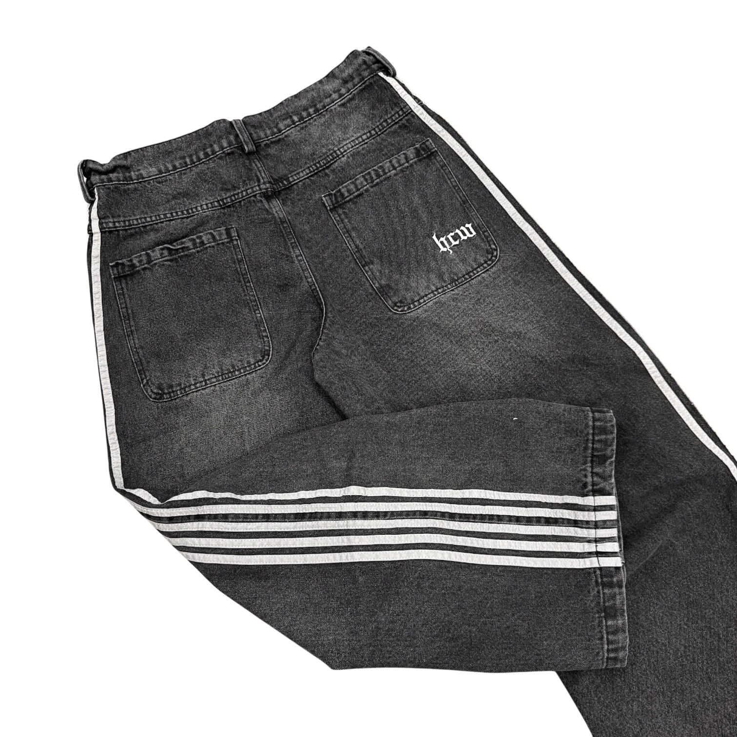 TRACK JEANS (GREY) - Image 7