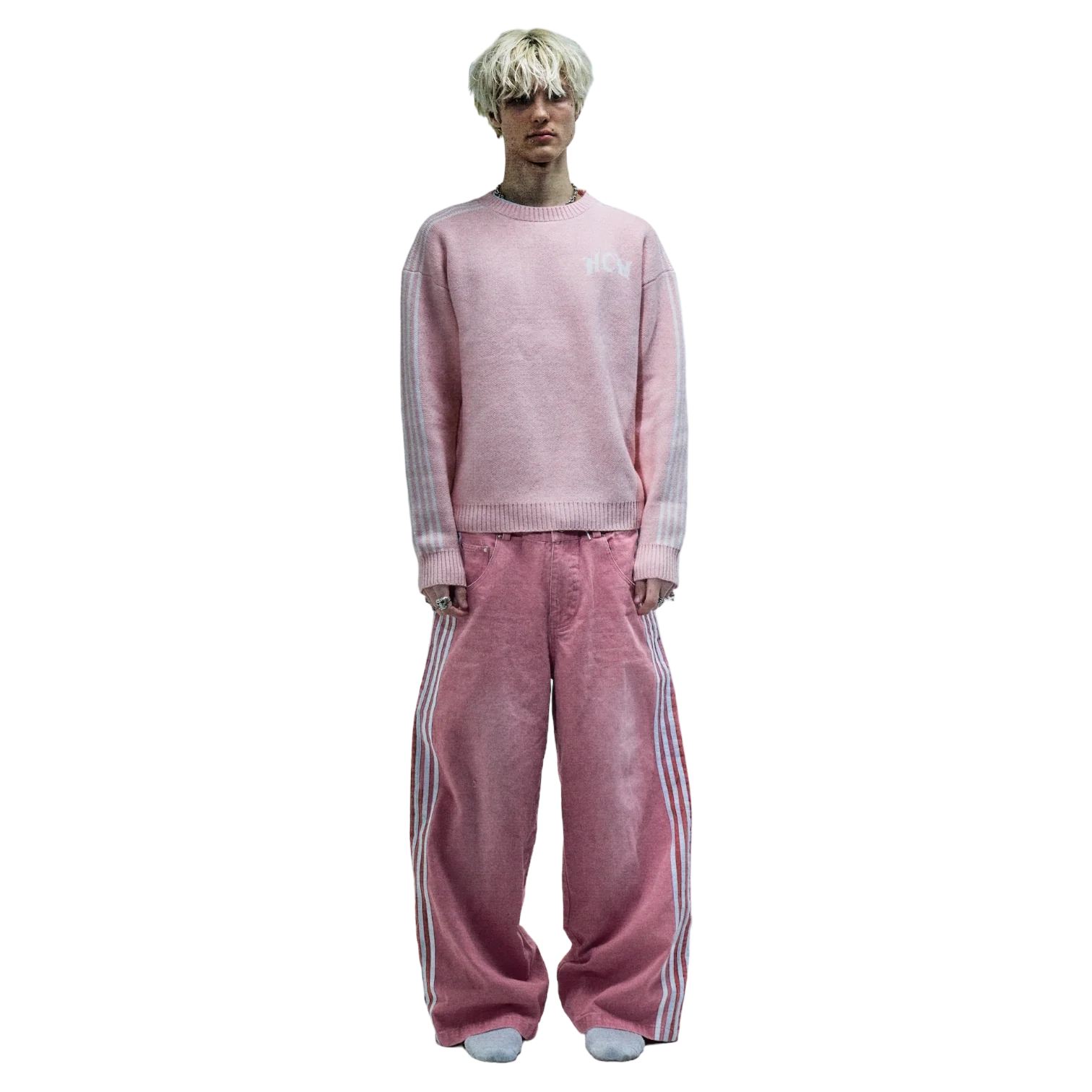 TRACK JEANS (PINK) - Image 5