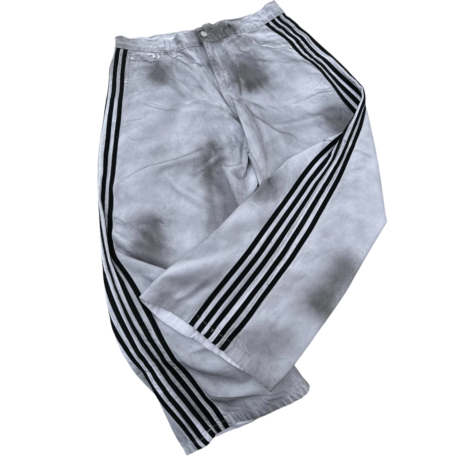 TRACK JEANS (WHITE) - Image 2
