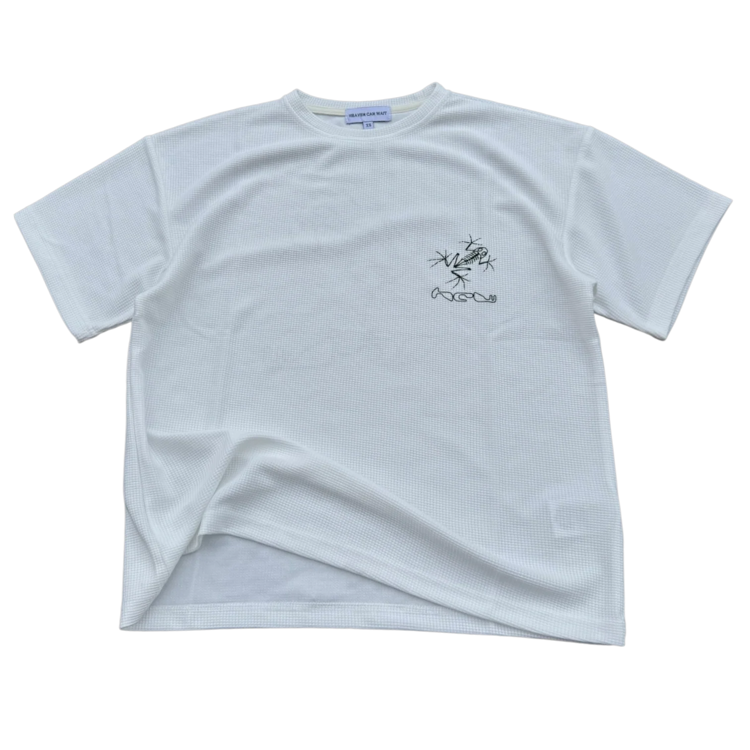WAFFLE TEE (WHITE)